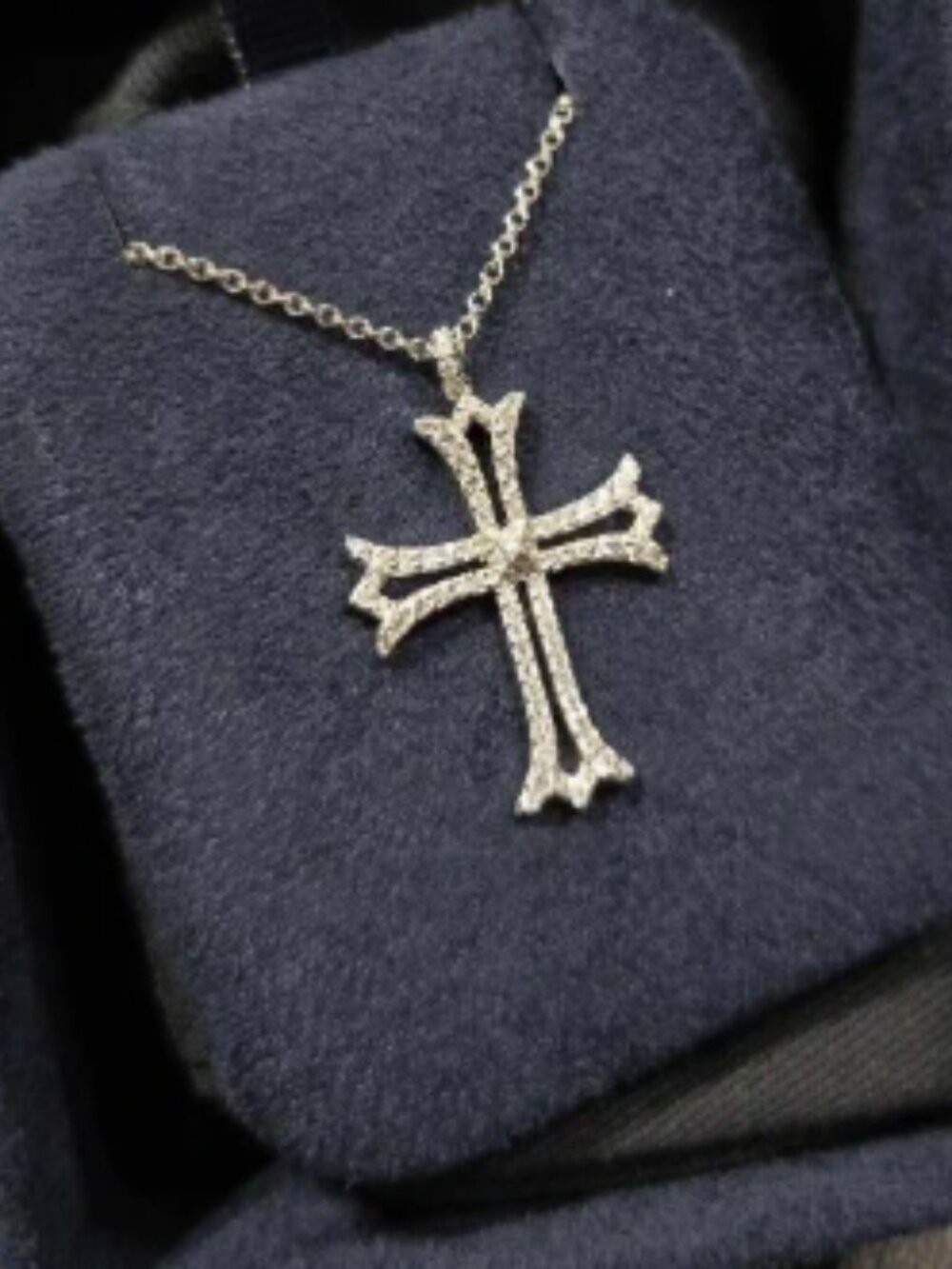 APM Monaco Cross necklace